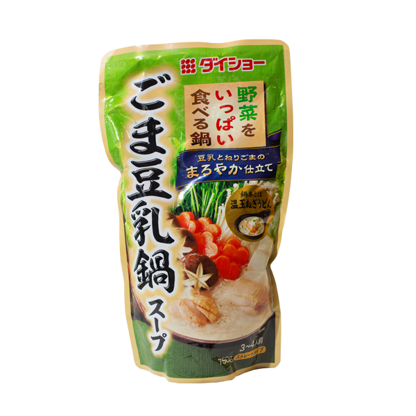 日本DAISHO芝麻豆乳雞鍋湯底