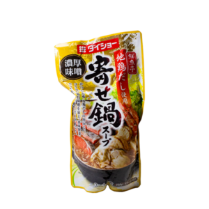 日本DAISHO味噌地雞什錦湯底