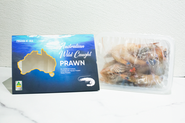 澳洲海捕野生藍尾蝦