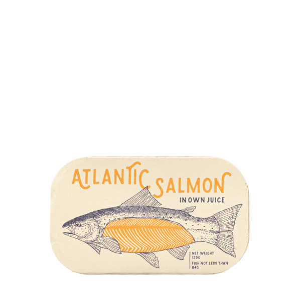 罐裝原汁三文魚 120g Fischen Atlanic Salmon in Own Juice